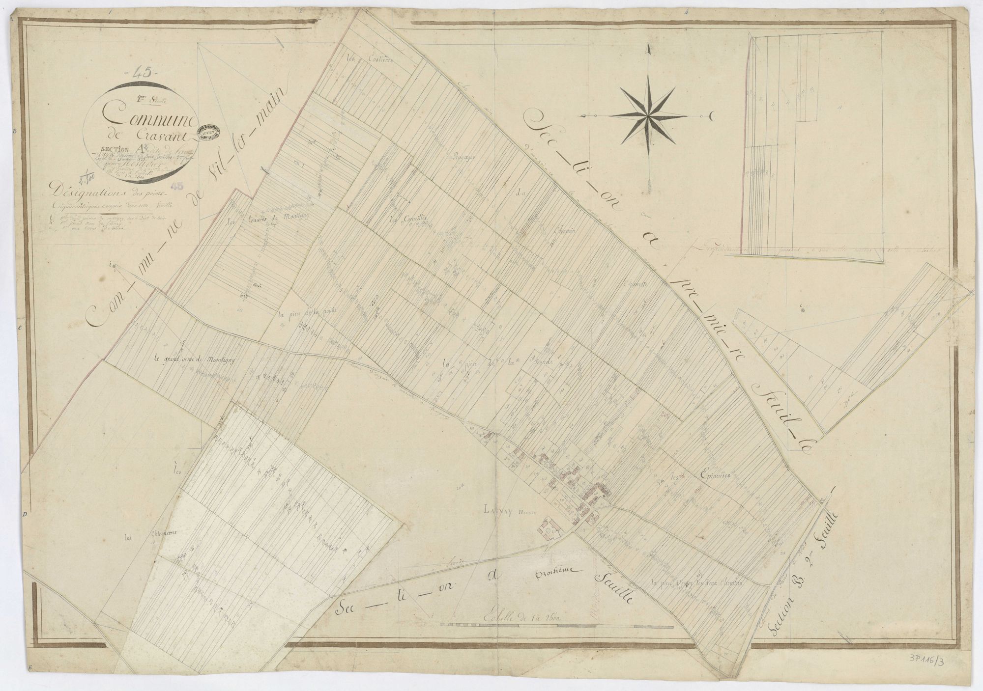 Cravant - Sections