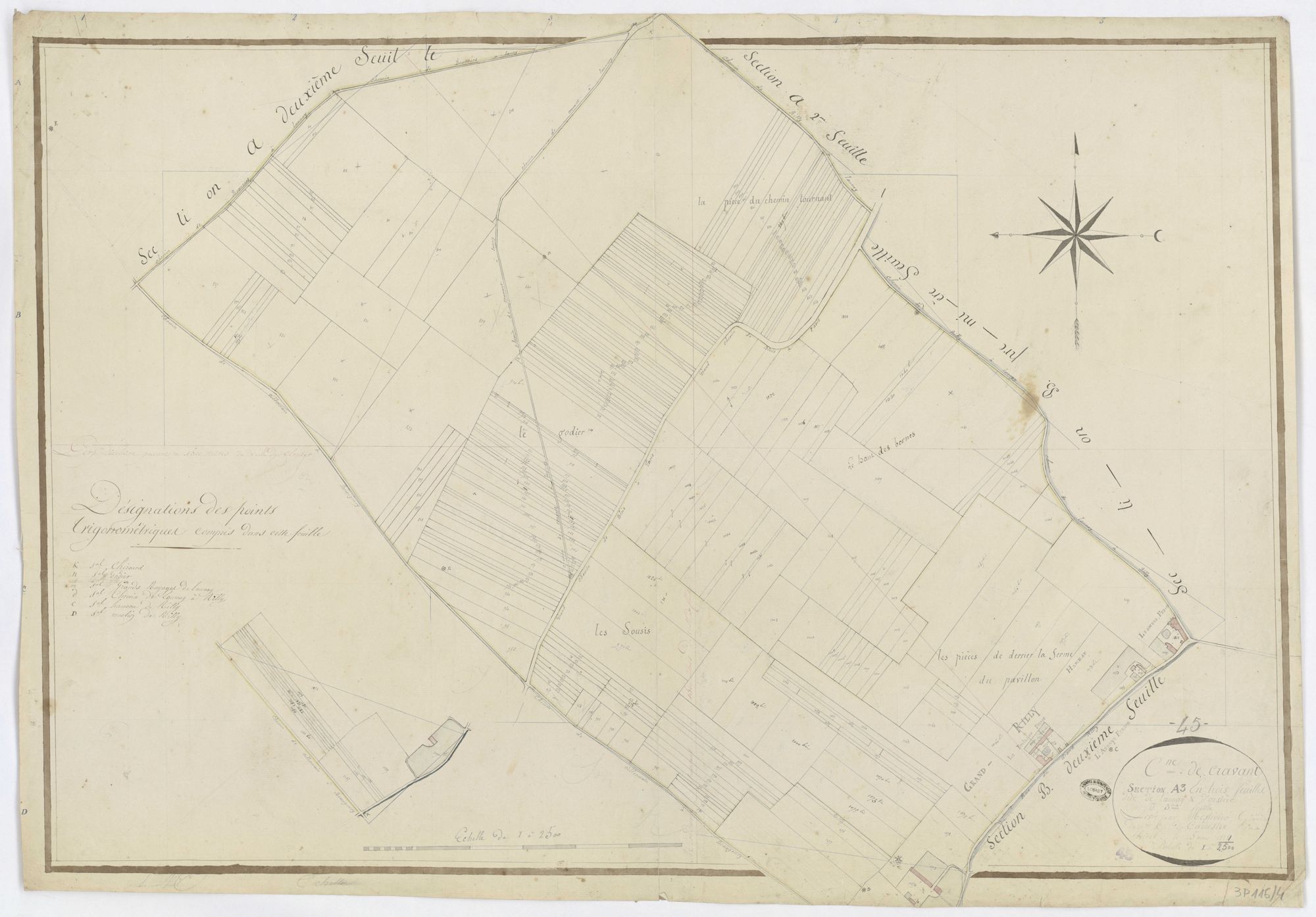 Cravant - Sections