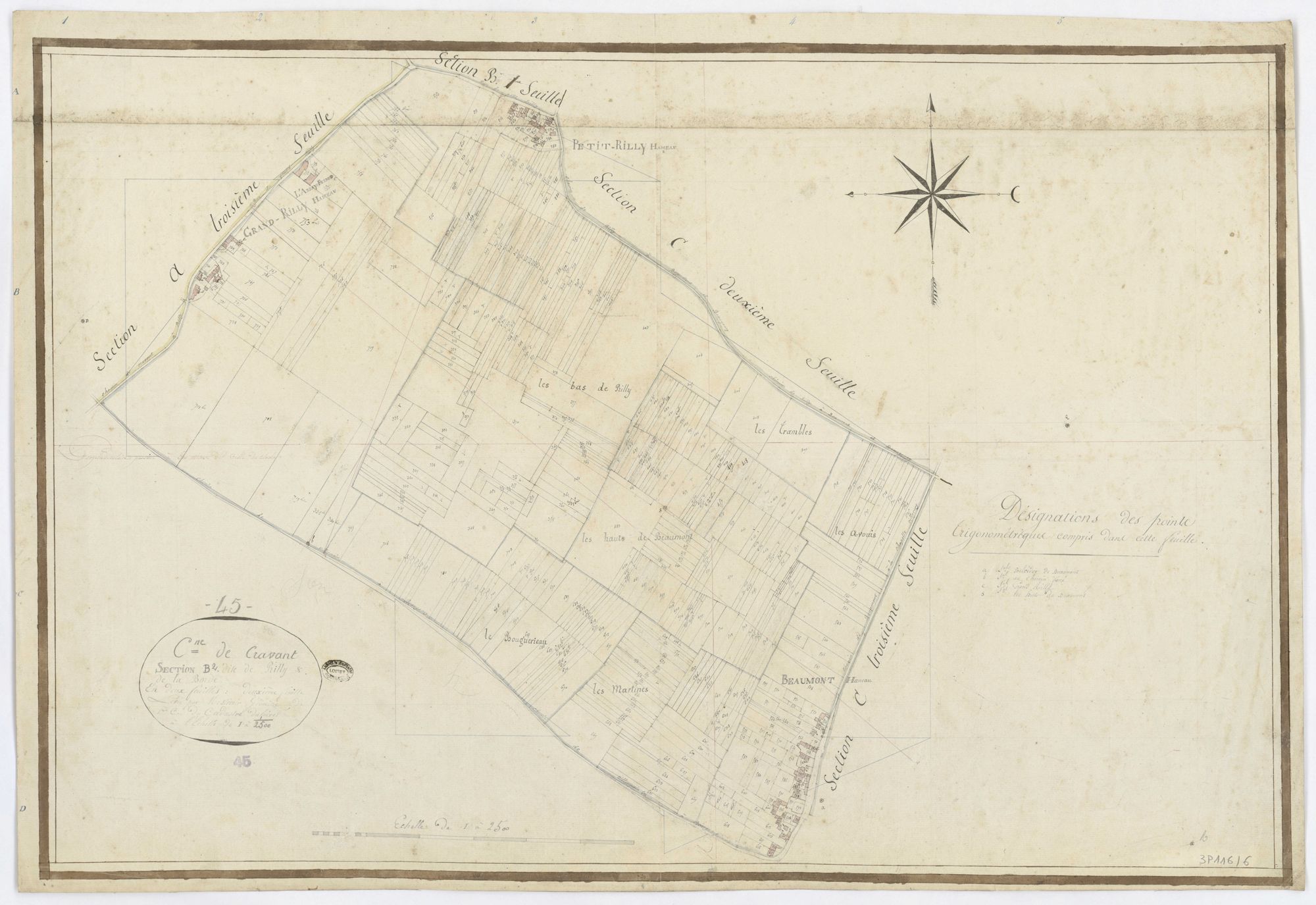 Cravant - Sections