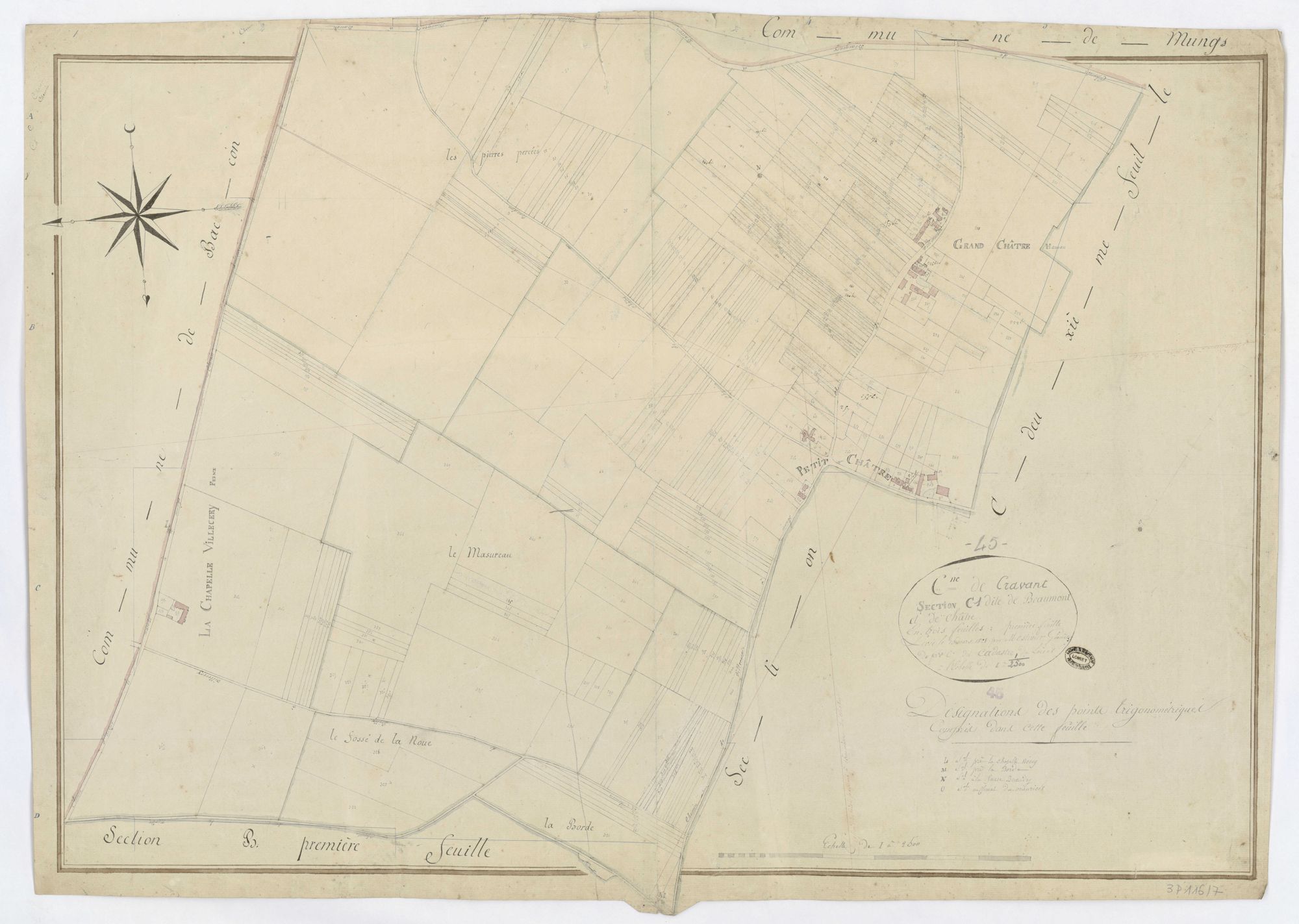Cravant - Sections