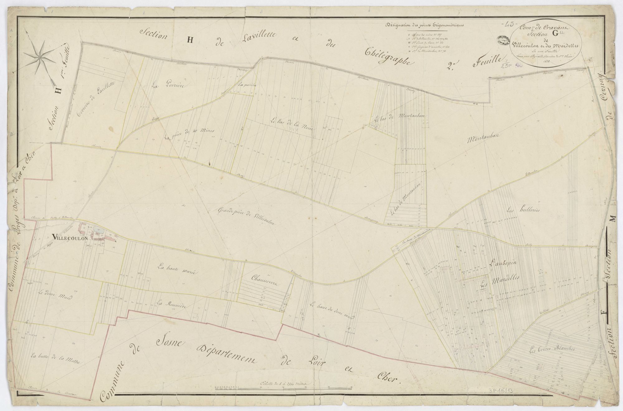 Cravant - Sections