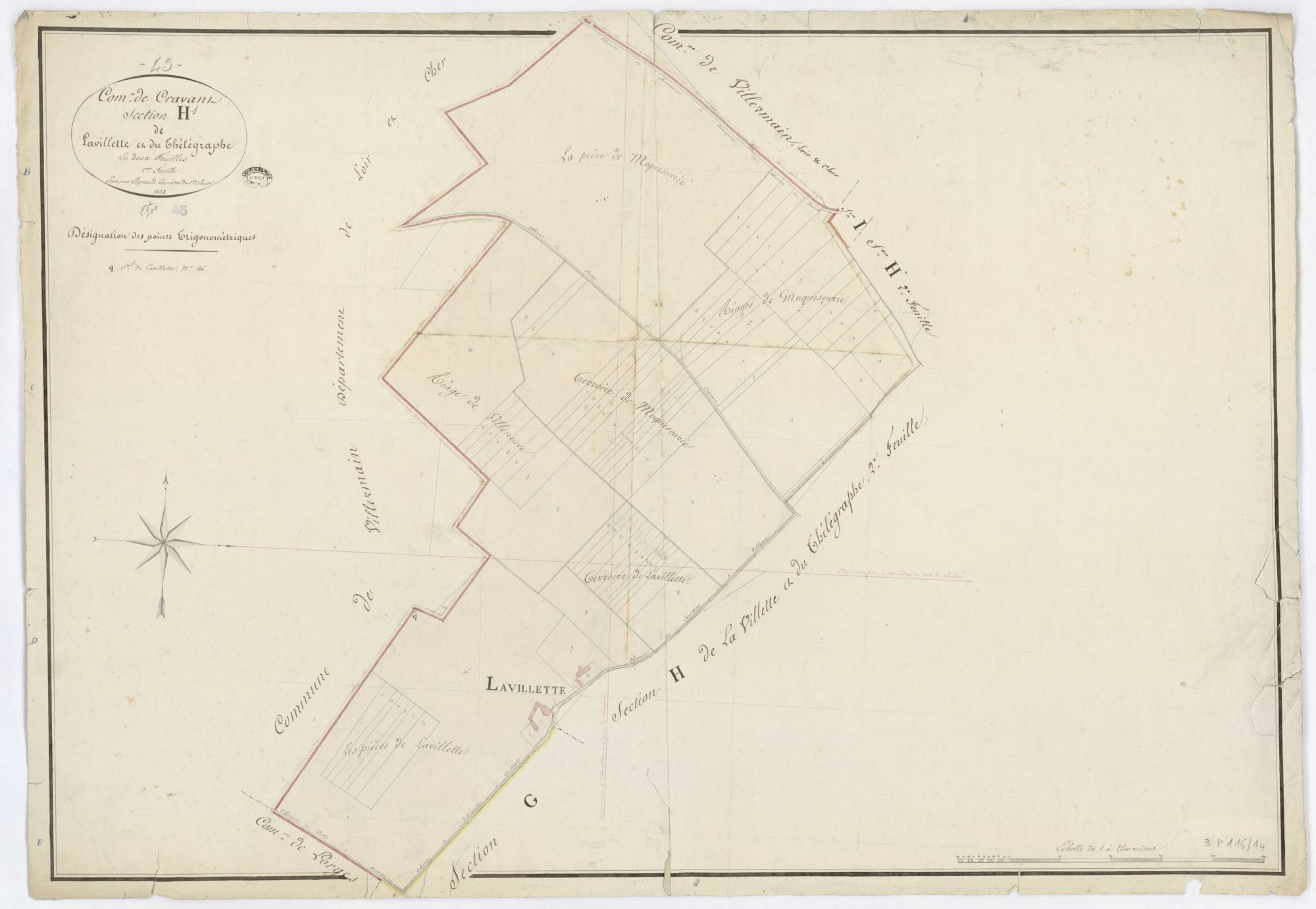 Cravant - Sections