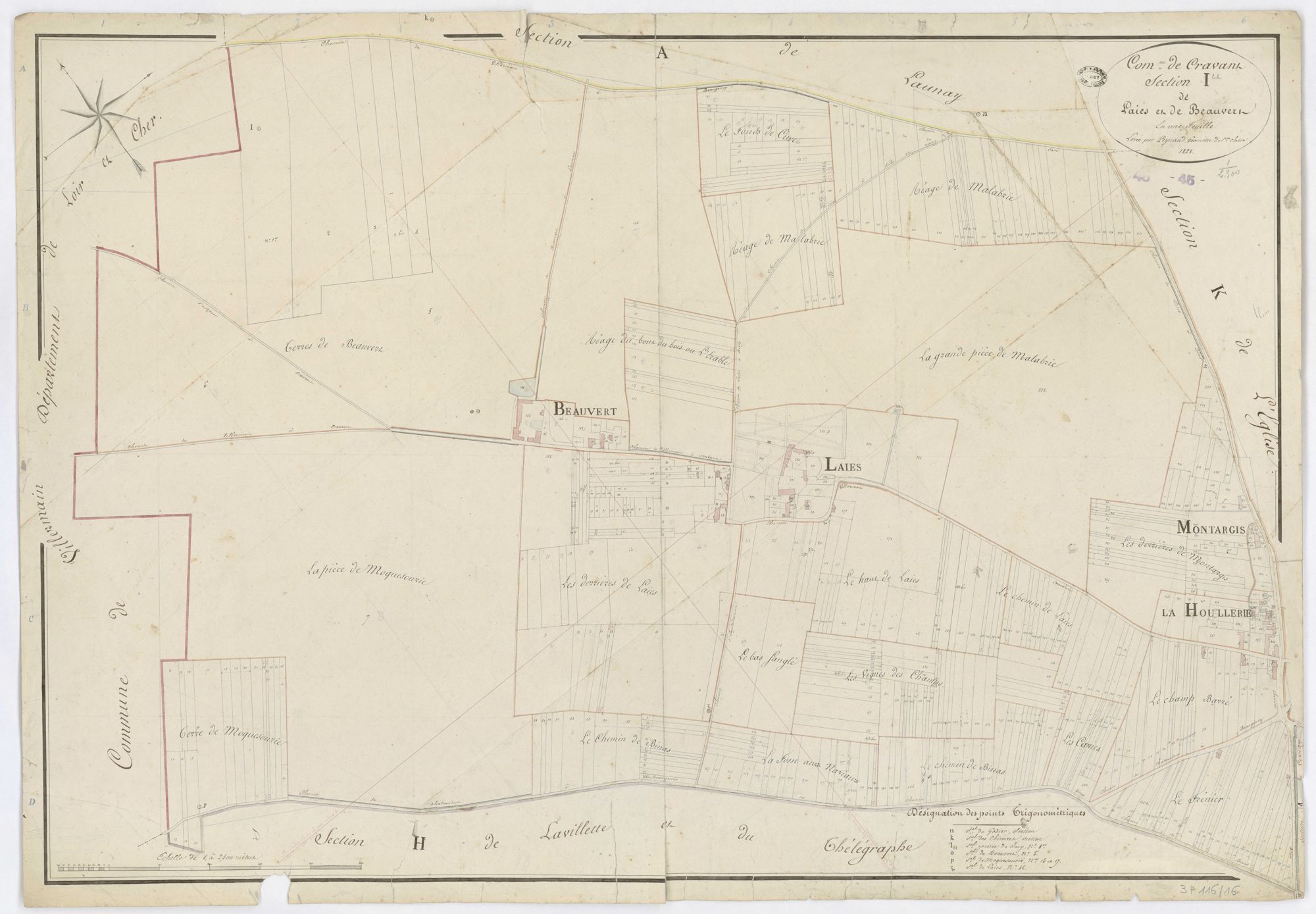 Cravant - Sections
