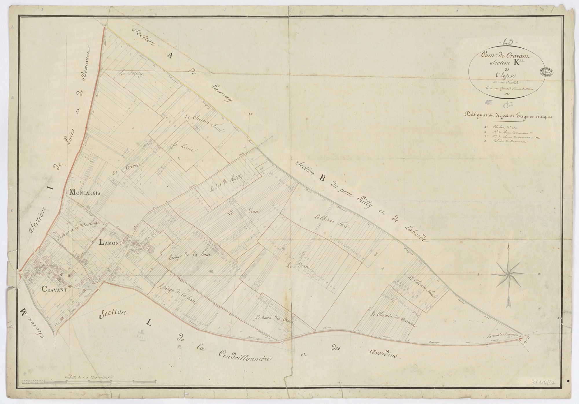 Cravant - Sections