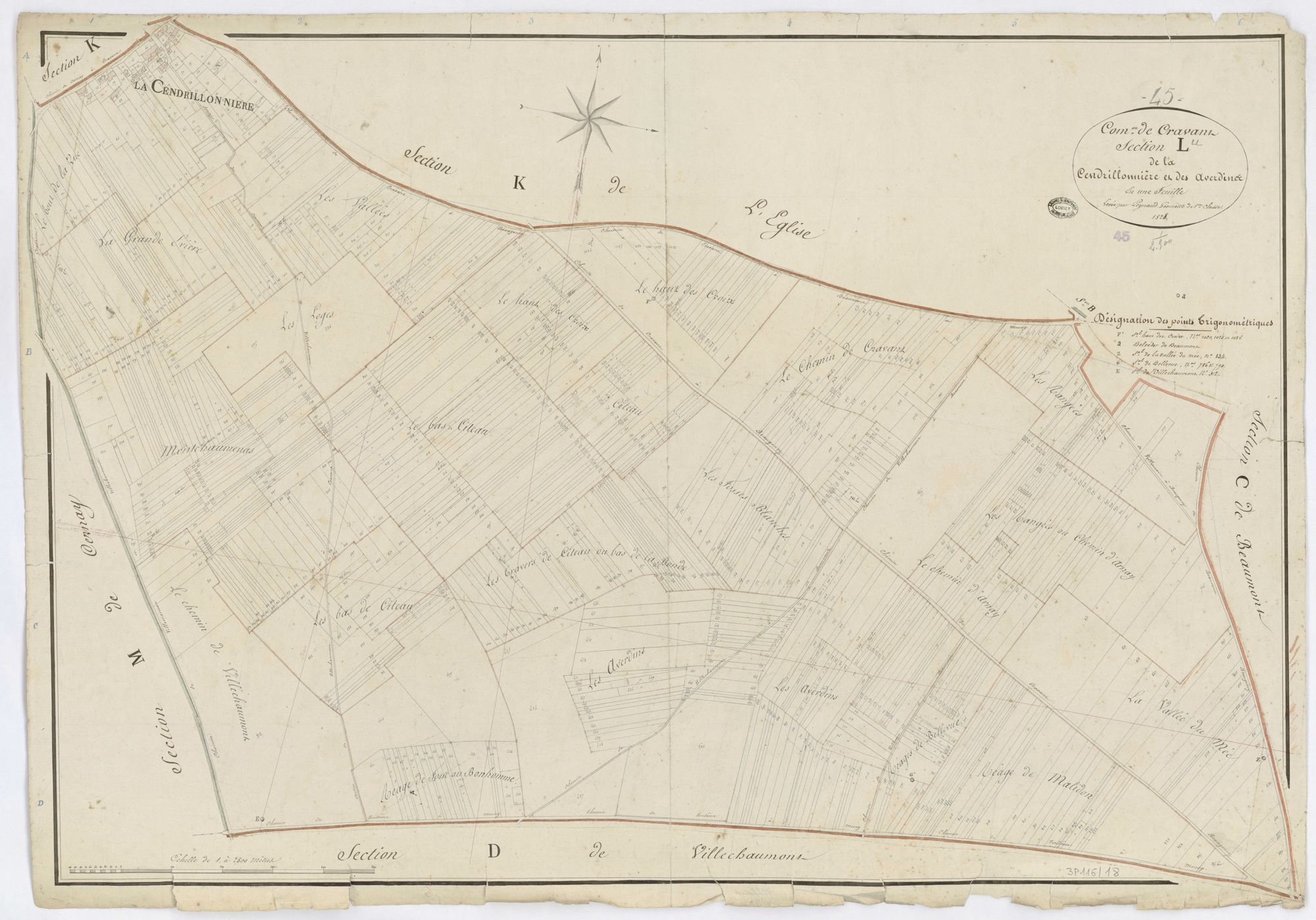 Cravant - Sections
