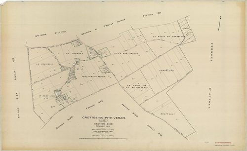 Crottes-en-Pithiverais - Sections