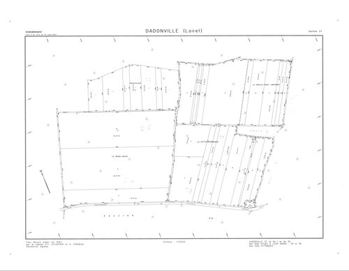Dadonville - Sections