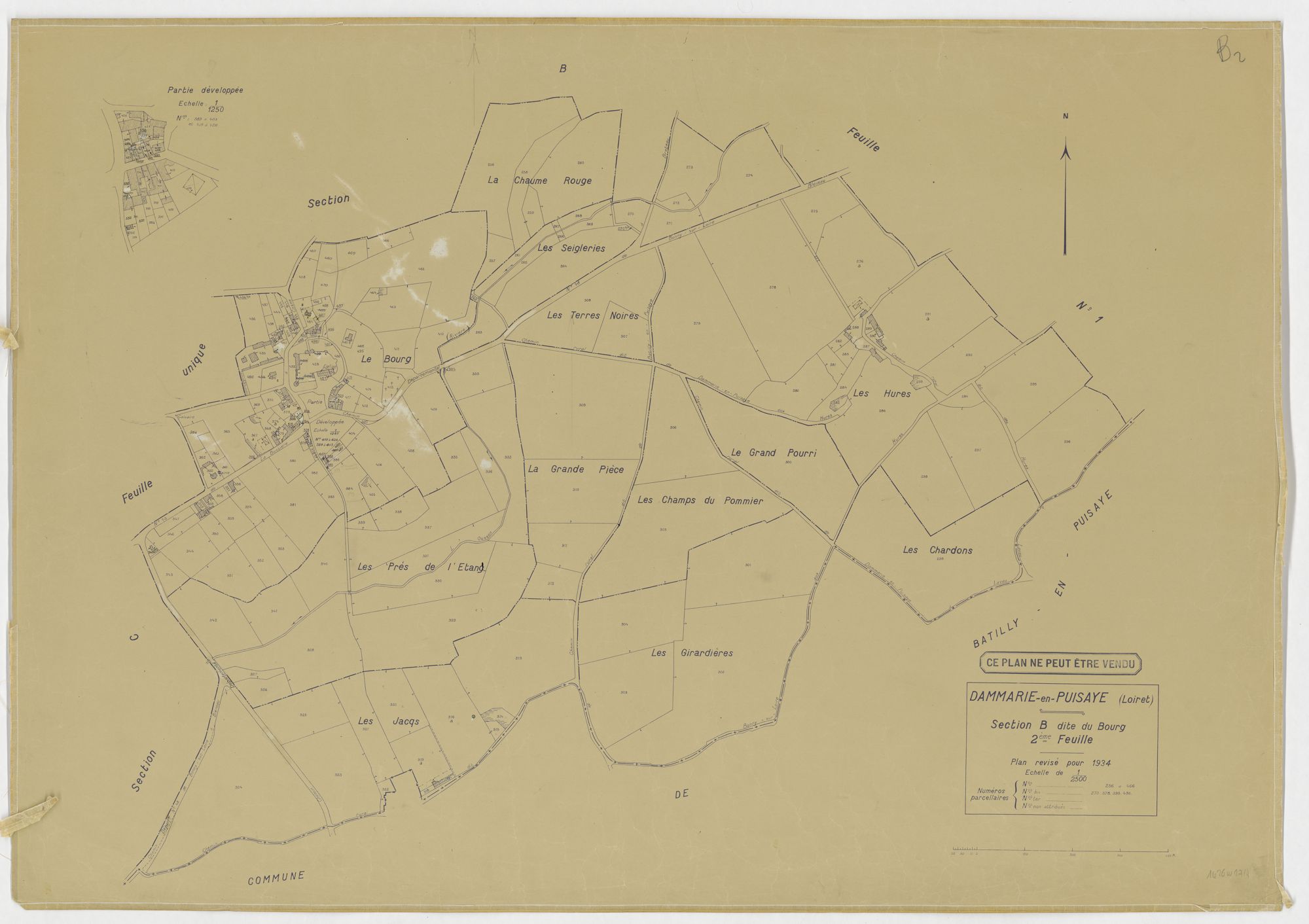 Dammarie-en-Puisaye - Sections