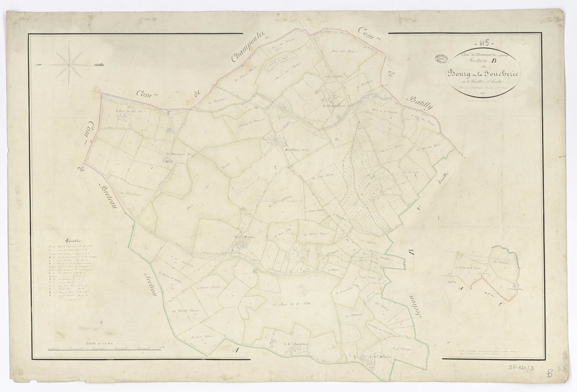 Dammarie-en-Puisaye - Sections