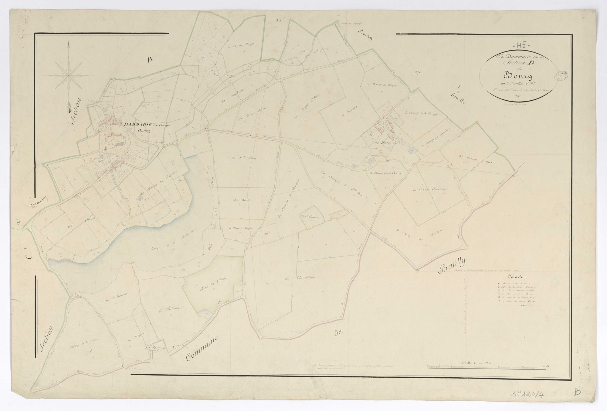 Dammarie-en-Puisaye - Sections