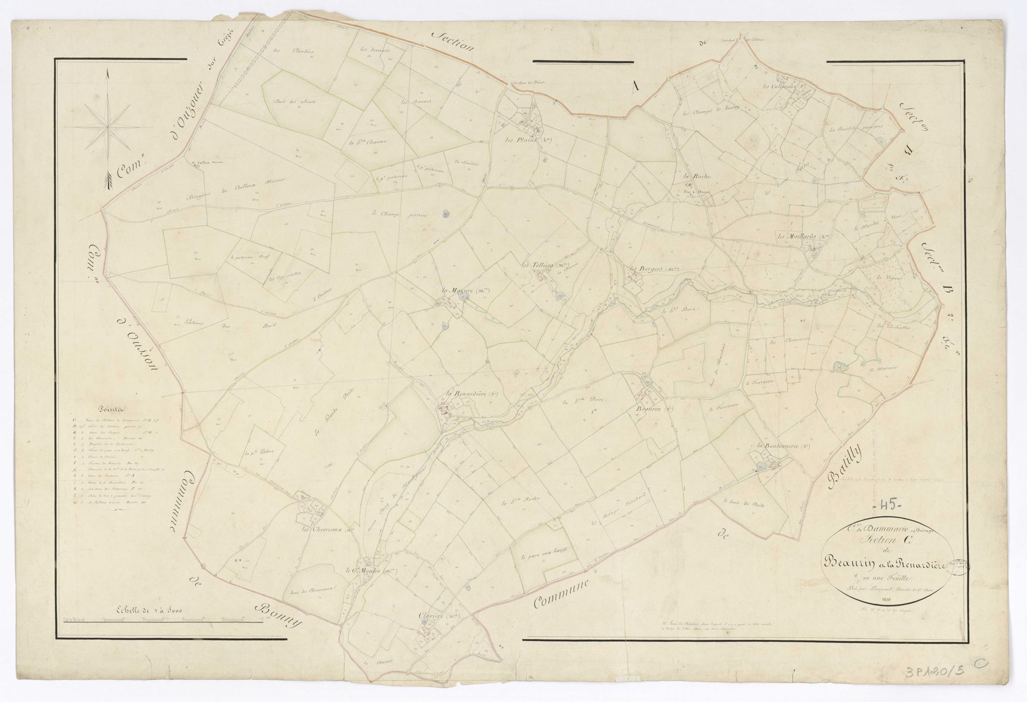 Dammarie-en-Puisaye - Sections