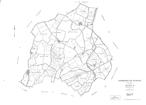 Dammarie-en-Puisaye - Sections