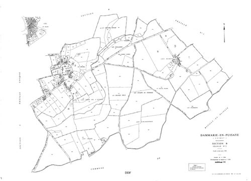 Dammarie-en-Puisaye - Sections