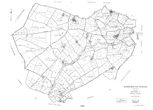 Dammarie-en-Puisaye - Sections