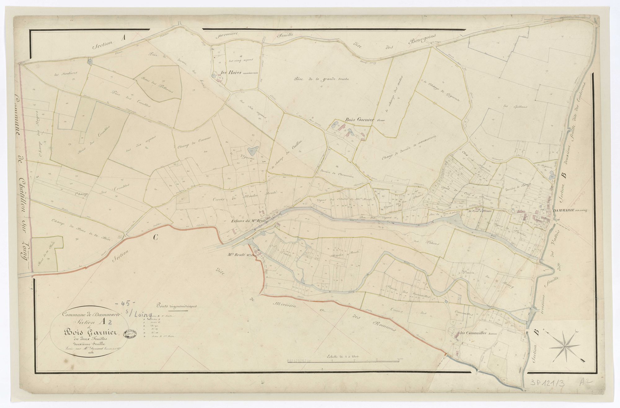 Dammarie-sur-Loing - Sections