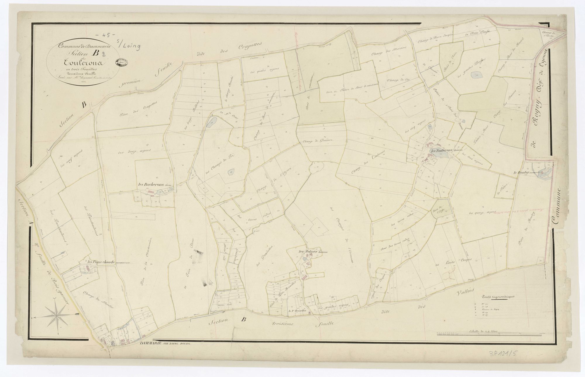 Dammarie-sur-Loing - Sections