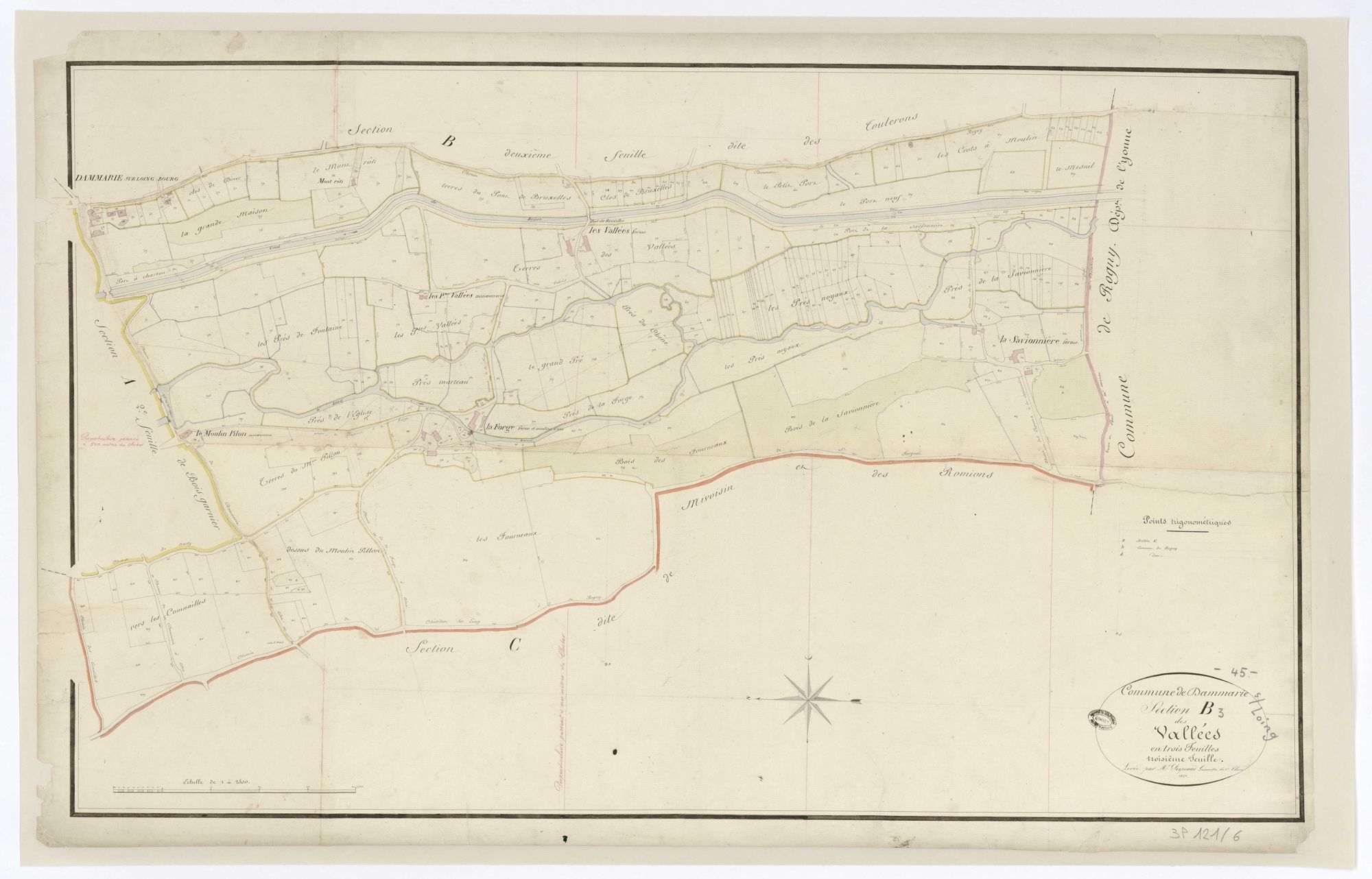 Dammarie-sur-Loing - Sections
