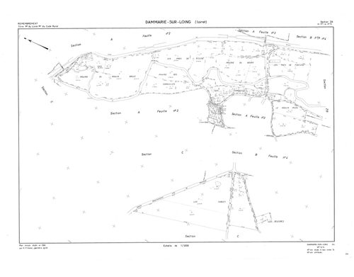 Dammarie-sur-Loing - Sections
