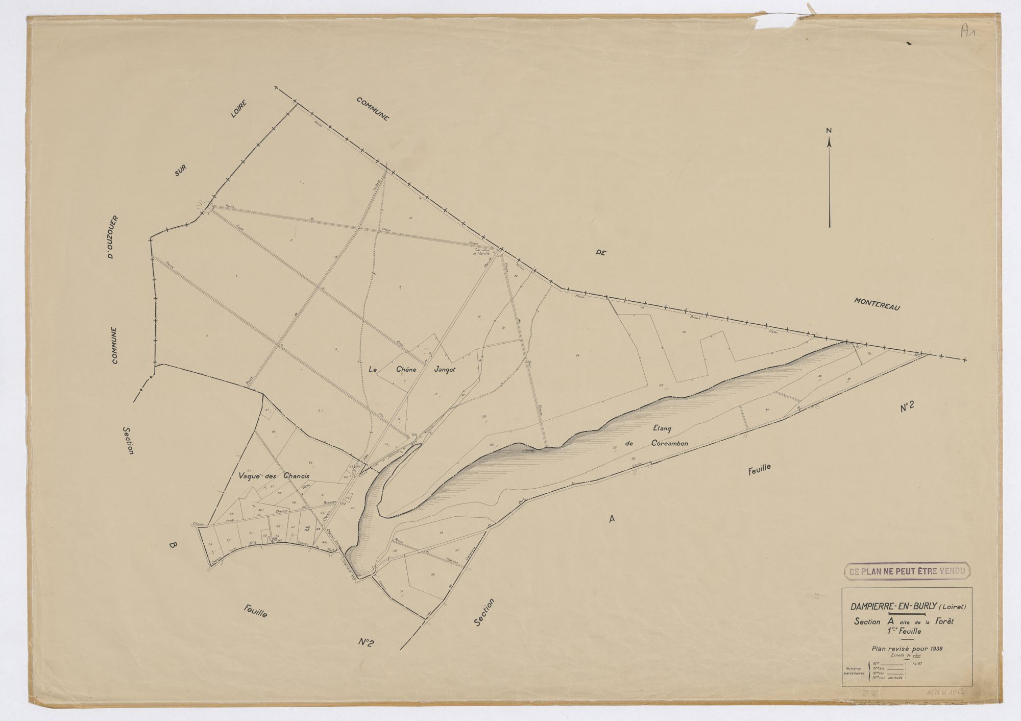 Dampierre-en-Burly - Sections