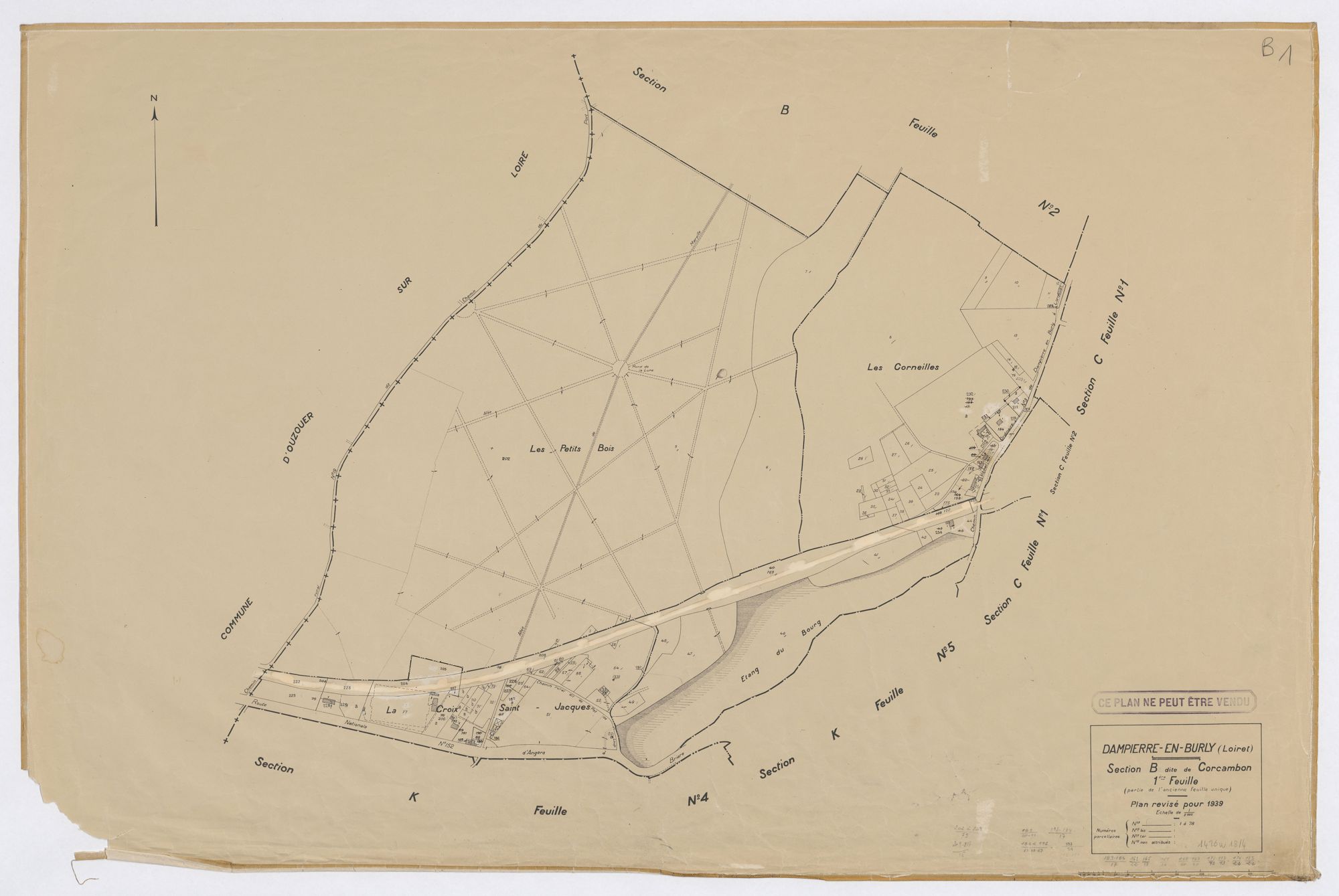 Dampierre-en-Burly - Sections
