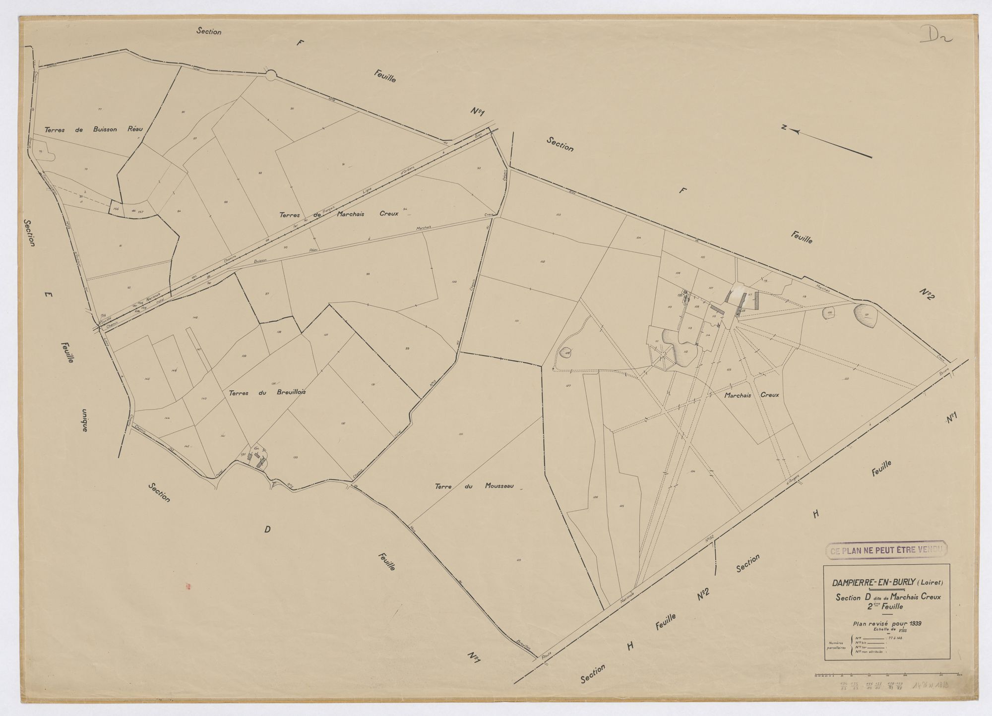 Dampierre-en-Burly - Sections