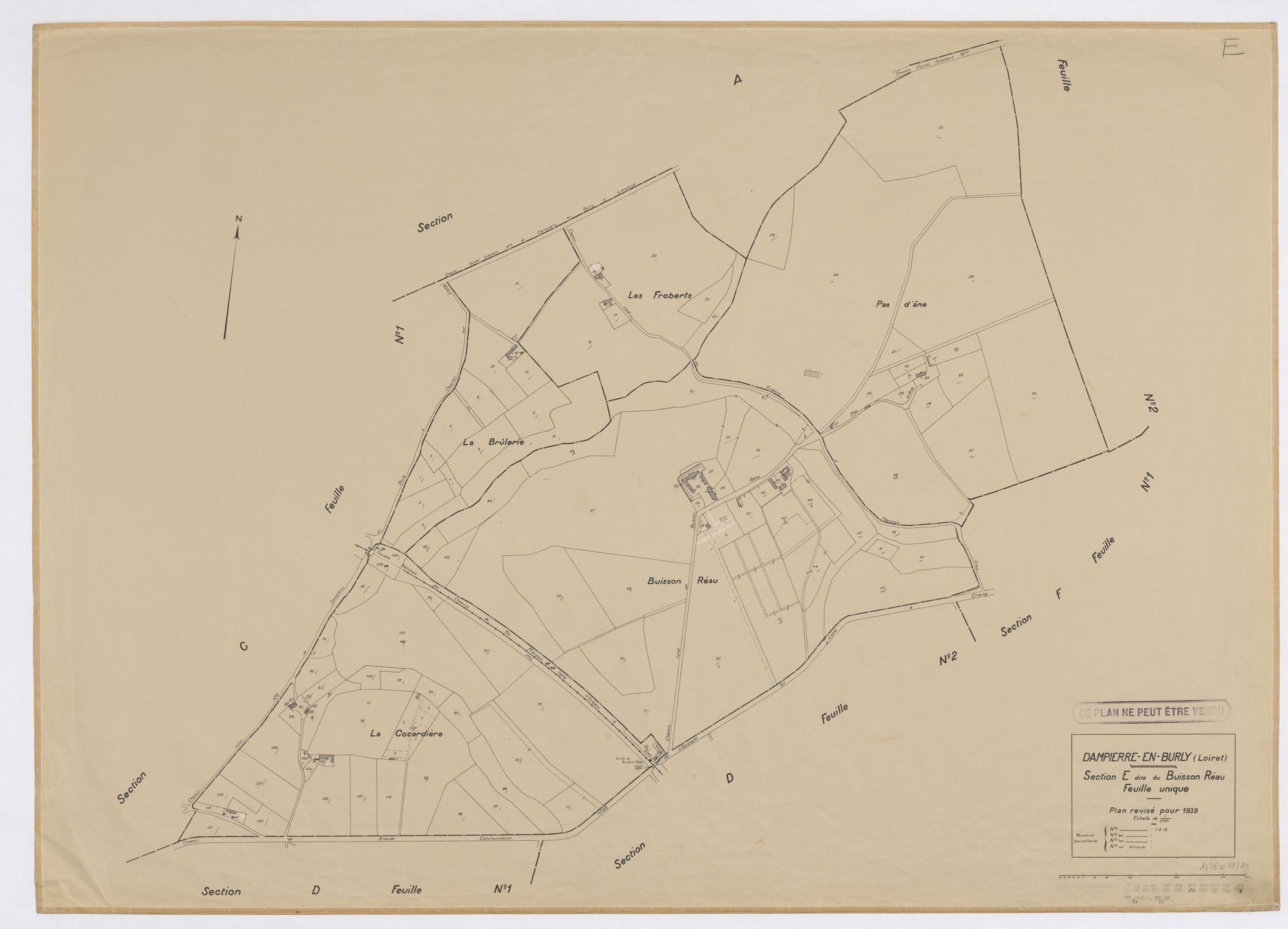 Dampierre-en-Burly - Sections