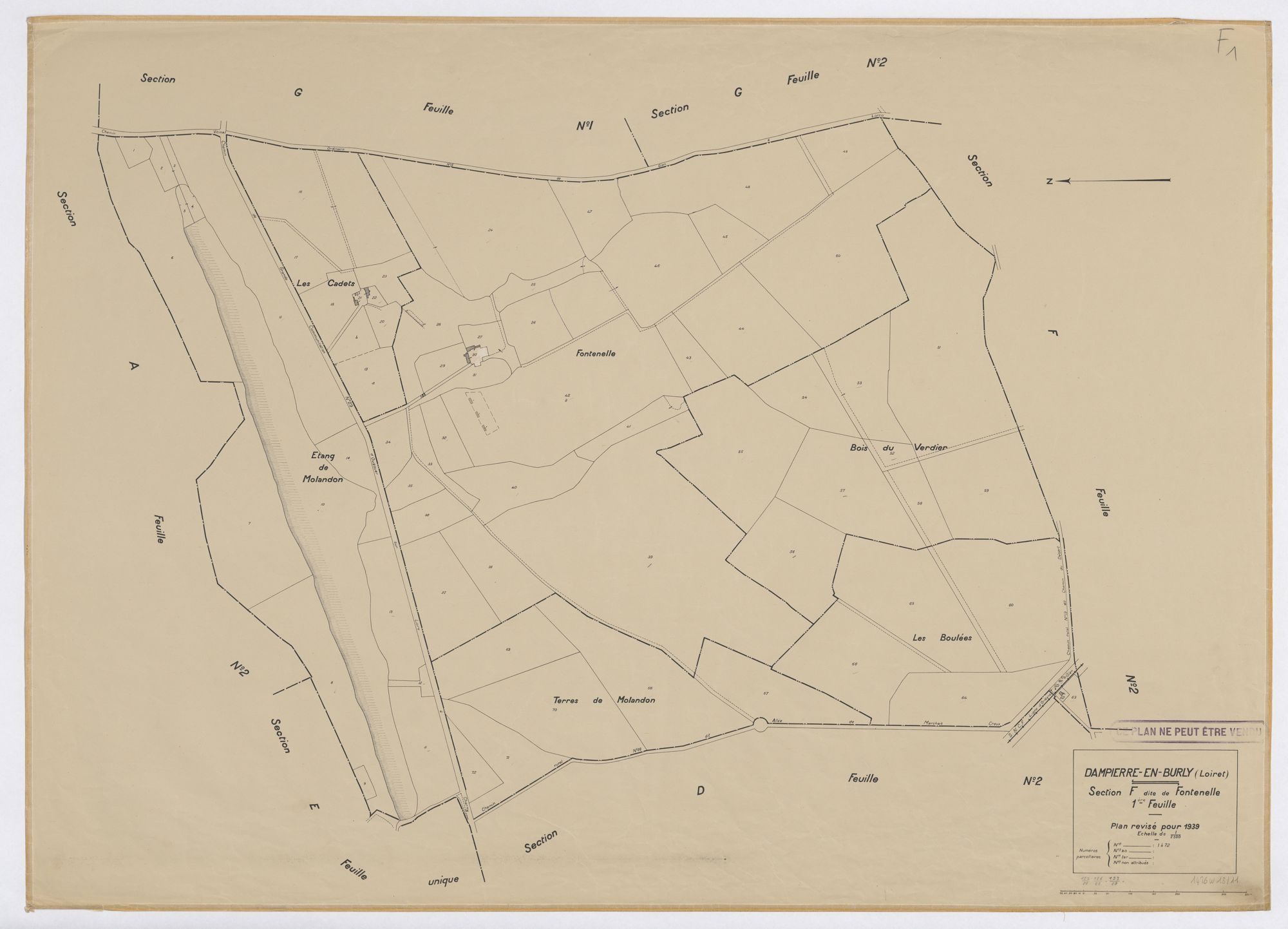 Dampierre-en-Burly - Sections