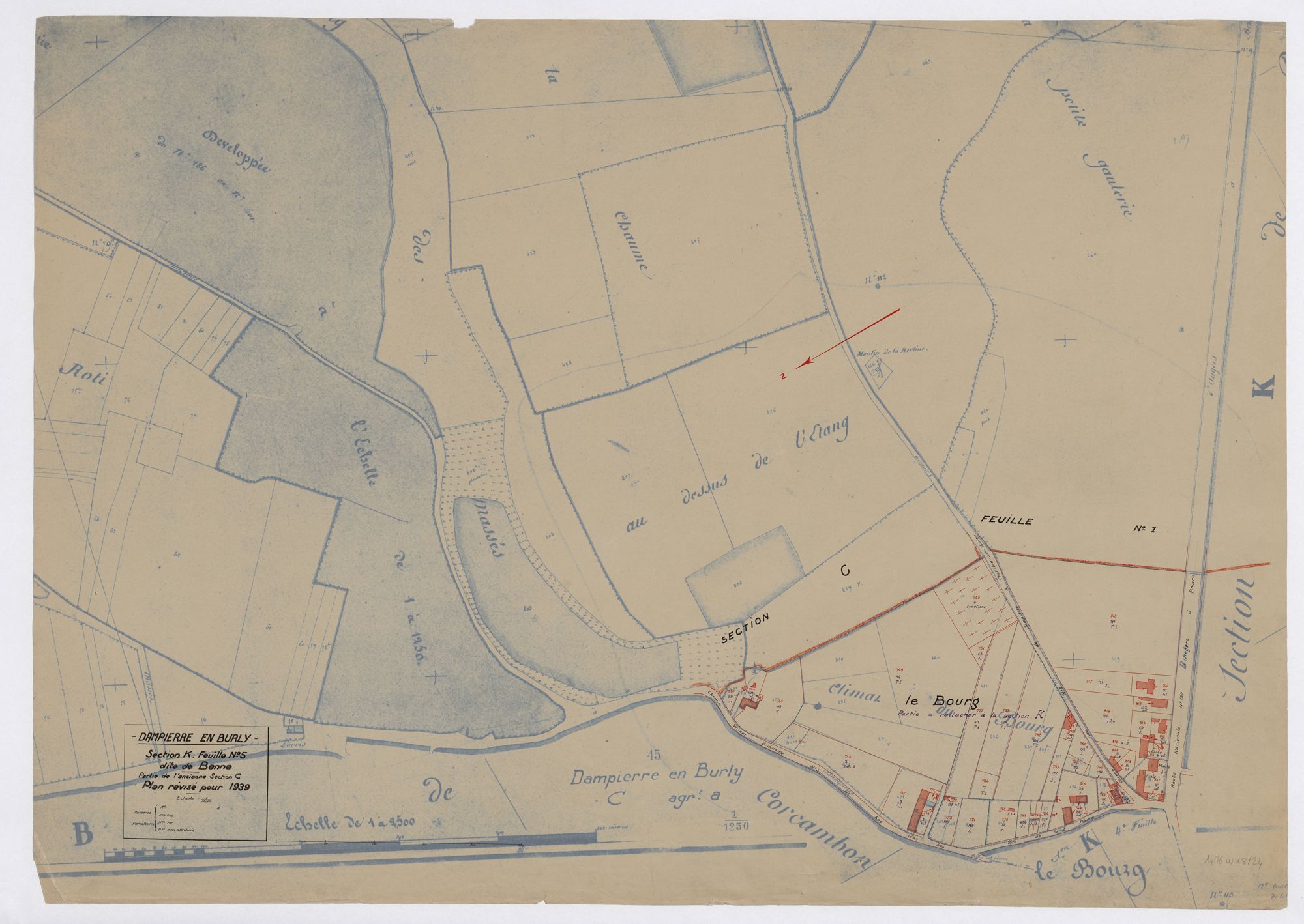 Dampierre-en-Burly - Sections