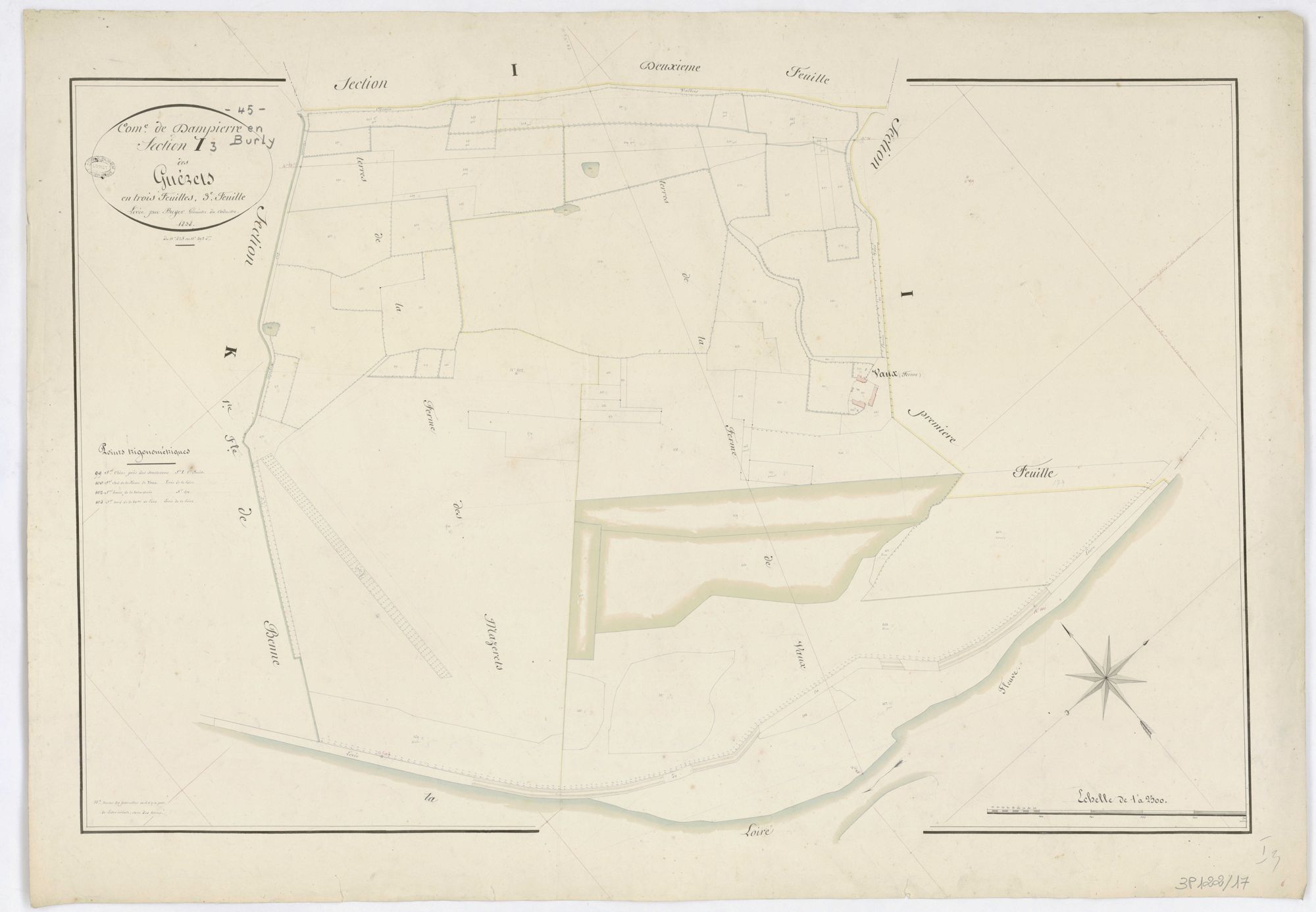 Dampierre-en-Burly - Sections