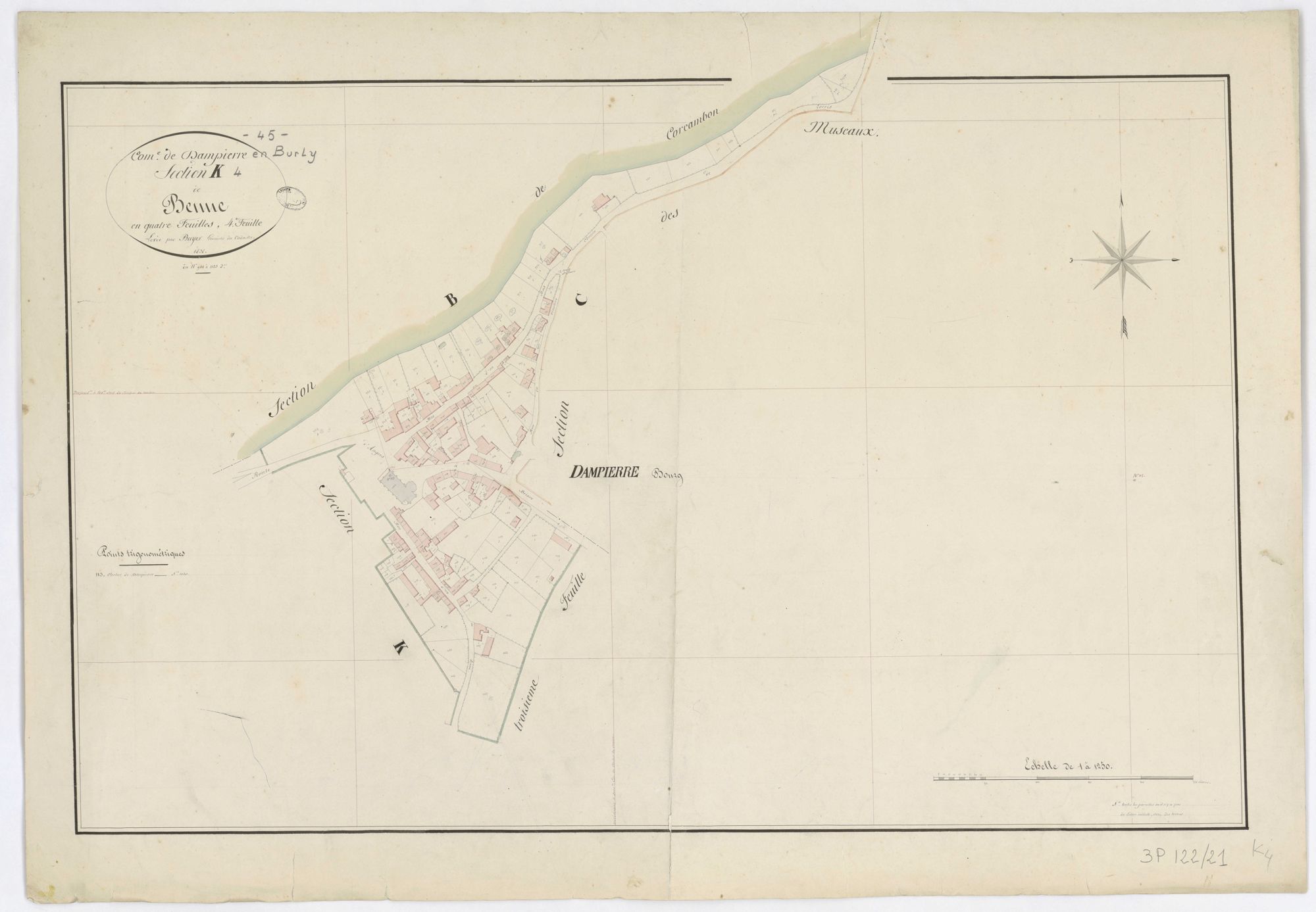 Dampierre-en-Burly - Sections