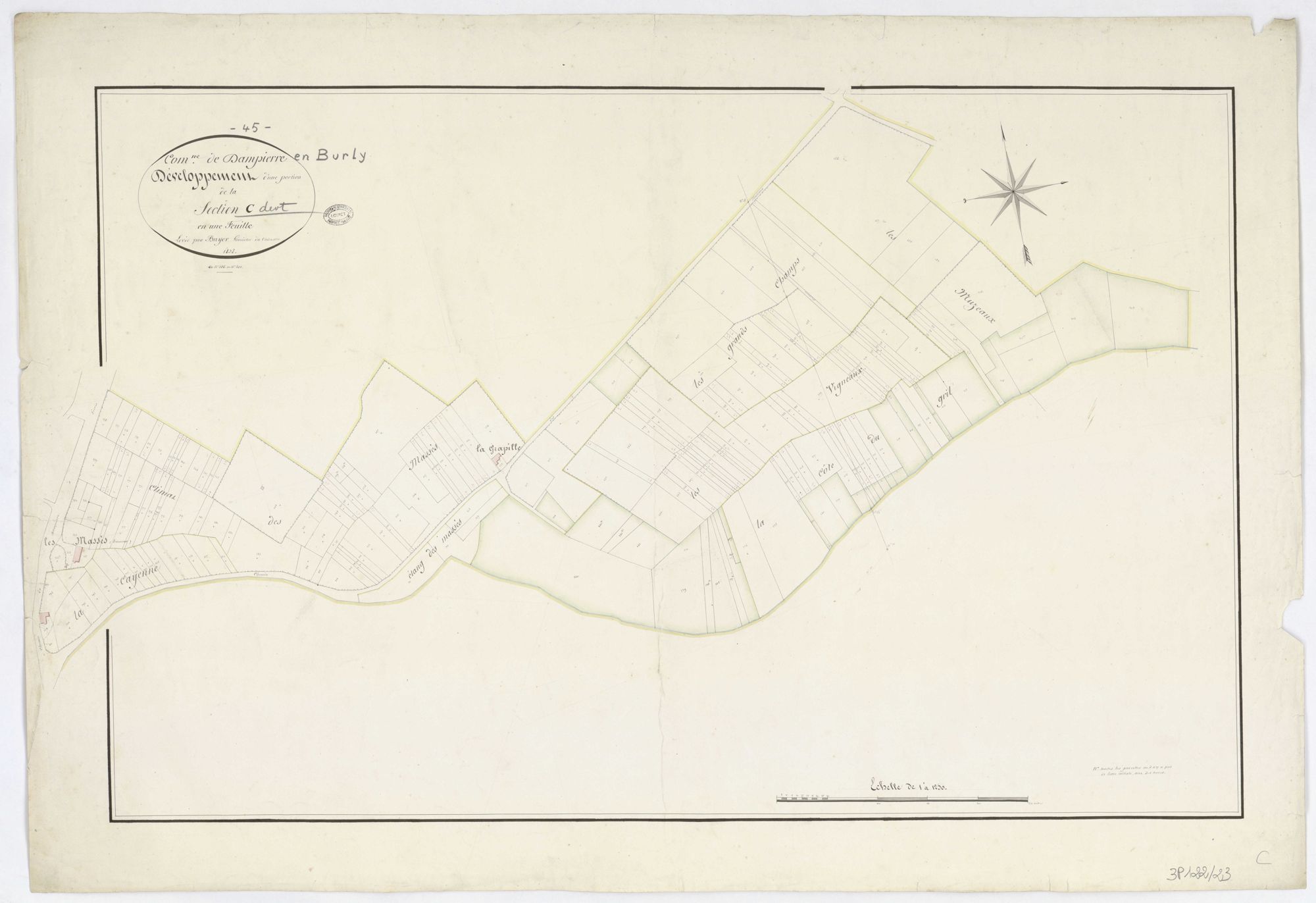 Dampierre-en-Burly - Sections