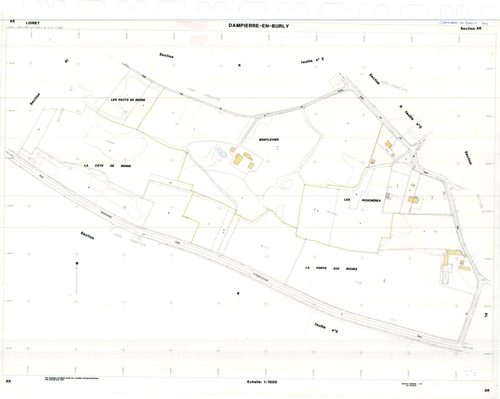 Dampierre-en-Burly - Sections