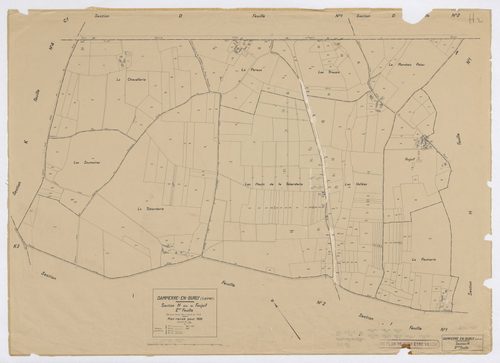 Dampierre-en-Burly - Sections