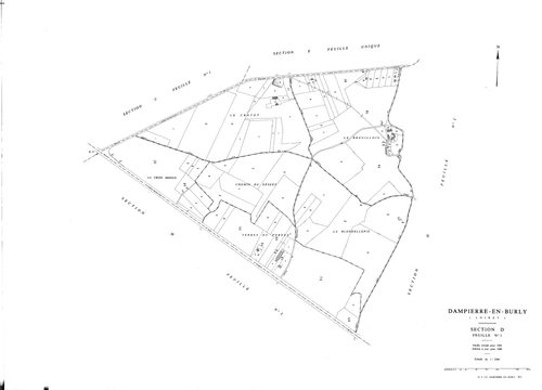 Dampierre-en-Burly - Sections