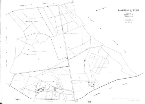 Dampierre-en-Burly - Sections