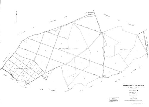 Dampierre-en-Burly - Sections