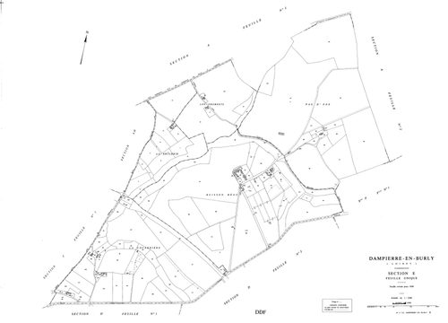 Dampierre-en-Burly - Sections