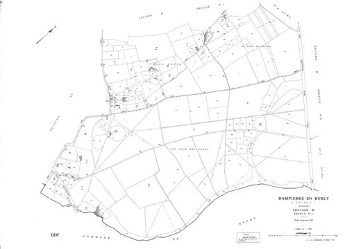 Dampierre-en-Burly - Sections