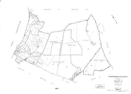 Dampierre-en-Burly - Sections