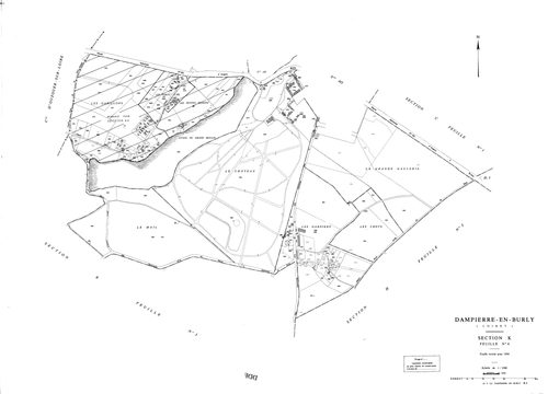 Dampierre-en-Burly - Sections