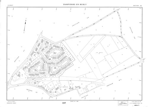 Dampierre-en-Burly - Sections