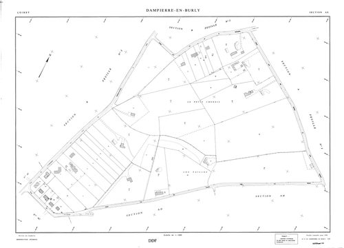 Dampierre-en-Burly - Sections
