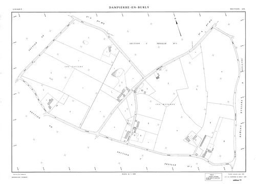Dampierre-en-Burly - Sections