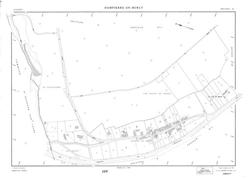 Dampierre-en-Burly - Sections