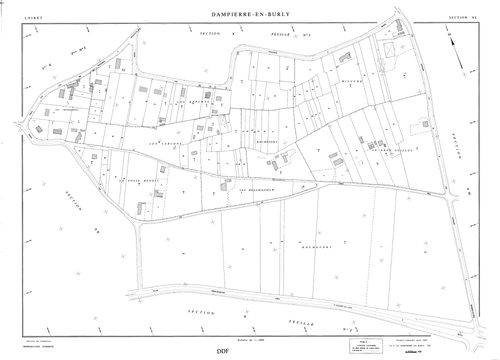 Dampierre-en-Burly - Sections