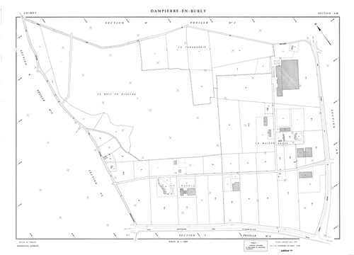 Dampierre-en-Burly - Sections