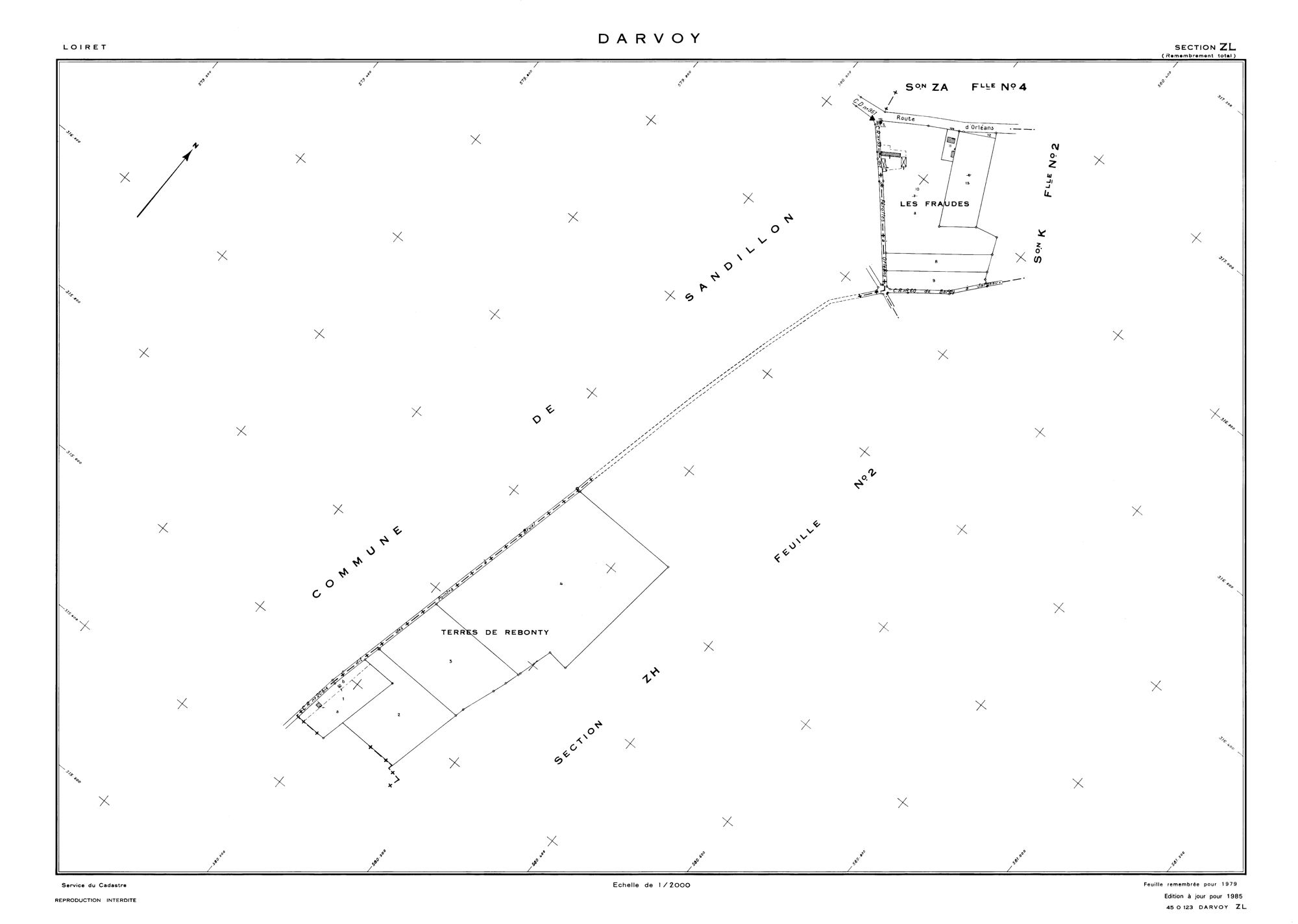 Darvoy - Sections