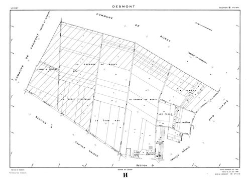 Desmonts - Sections