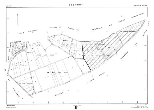 Desmonts - Sections