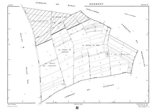 Desmonts - Sections